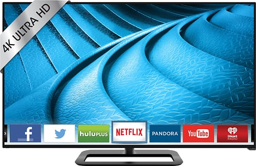 Front. VIZIO - P-Series - 65" Class (64-1/2" Diag.) - LED - 2160p - Smart - 4K Ultra HD TV - Black.