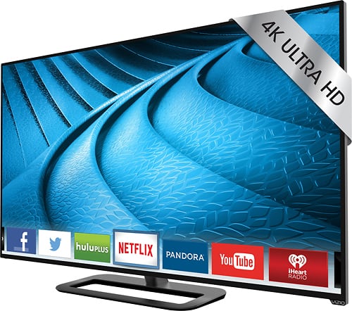Left. VIZIO - P-Series - 65" Class (64-1/2" Diag.) - LED - 2160p - Smart - 4K Ultra HD TV - Black.