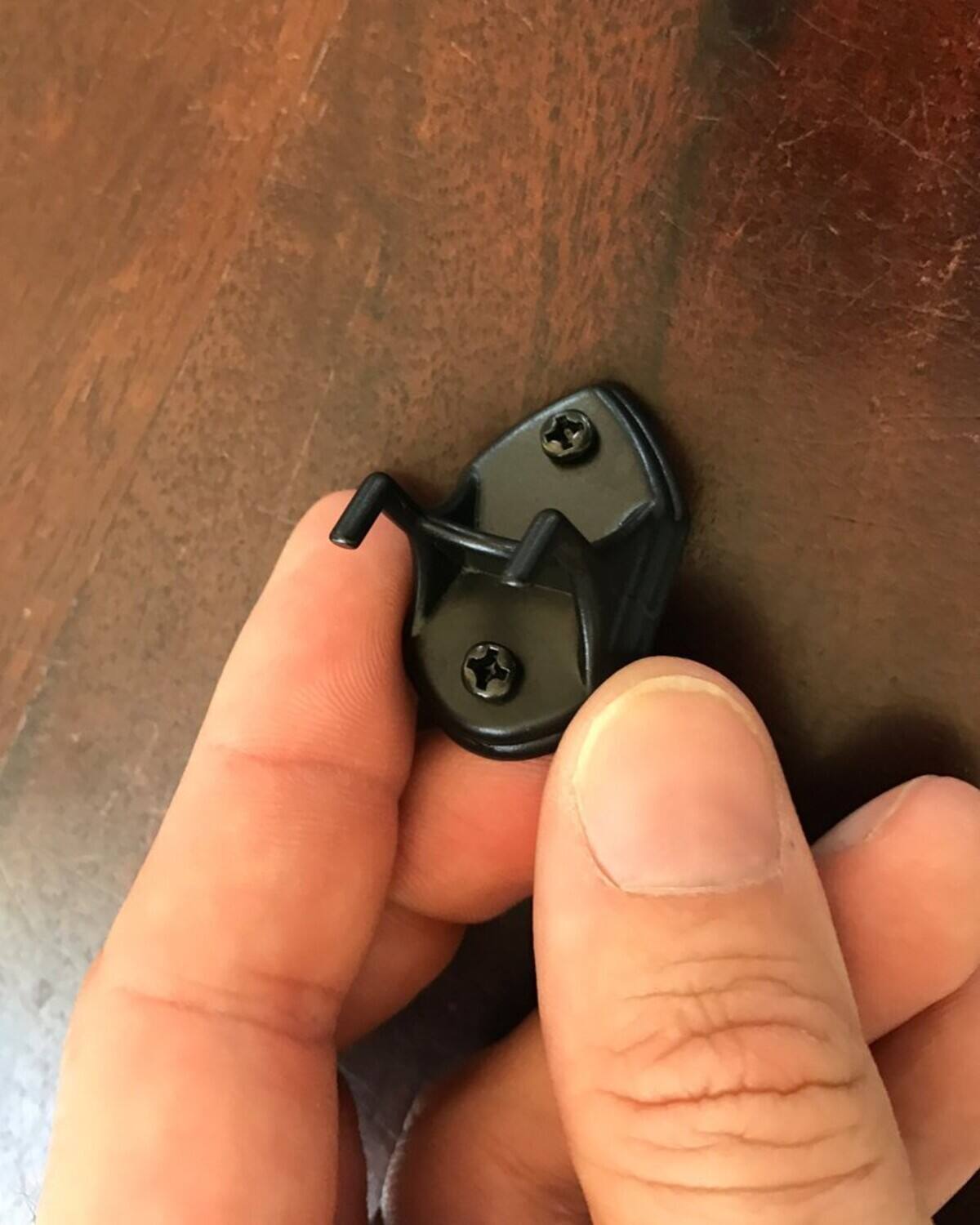 Alt View 4. Axe Heaven - Axe Heaven Guitar Wall Hangers Black Metal Mini Guitar Replica 2 Pack AH-WALL-HANGER-2-METAL   - Collectibles.