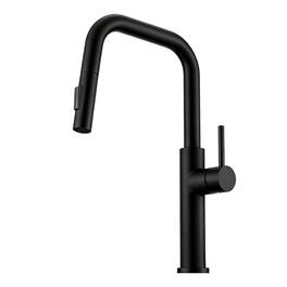 Bothwa Home - Waterway 15.5 - Inch Kitchen Faucet - Matte Black