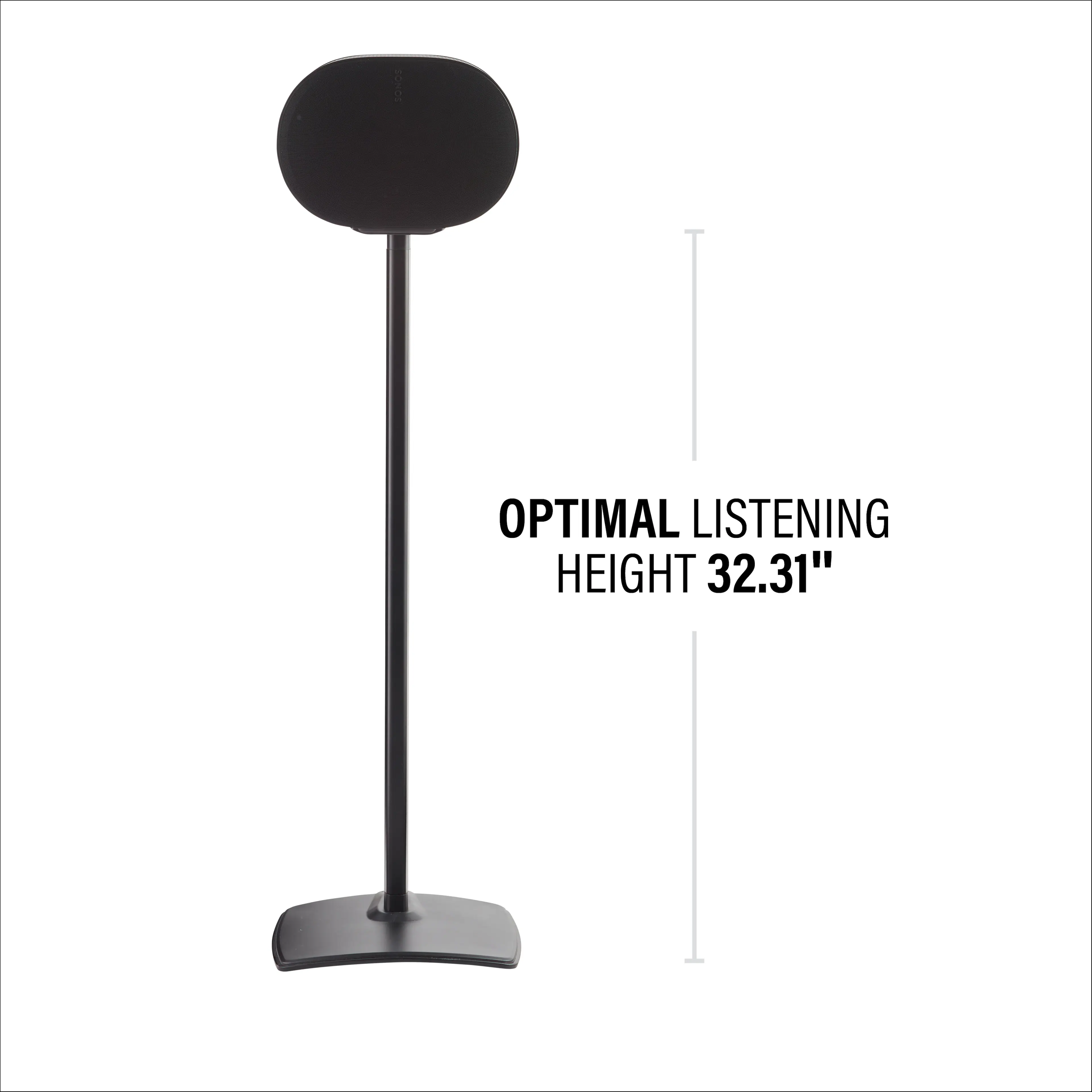 Optimal Listening Height 32.31"