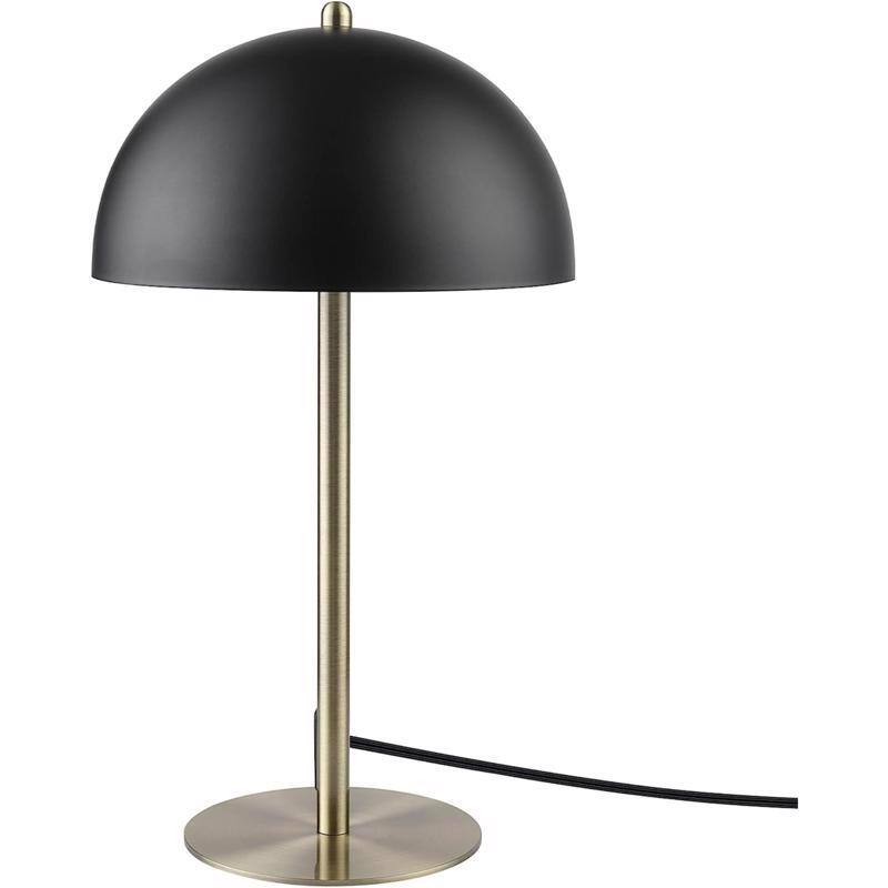 Angle. Globe Electric - Globe Electric Luna 15 in. Matte Black Desk Lamp.