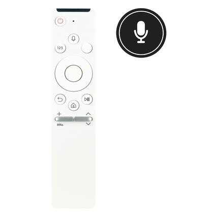Front. VINABTY - New BP59-00147A RMCSPN1AP1 Voice Replaced Remote Control Fits for Samsung Projector LSP7T LSP9T SP-LSP7T SP-LSP9T - White.
