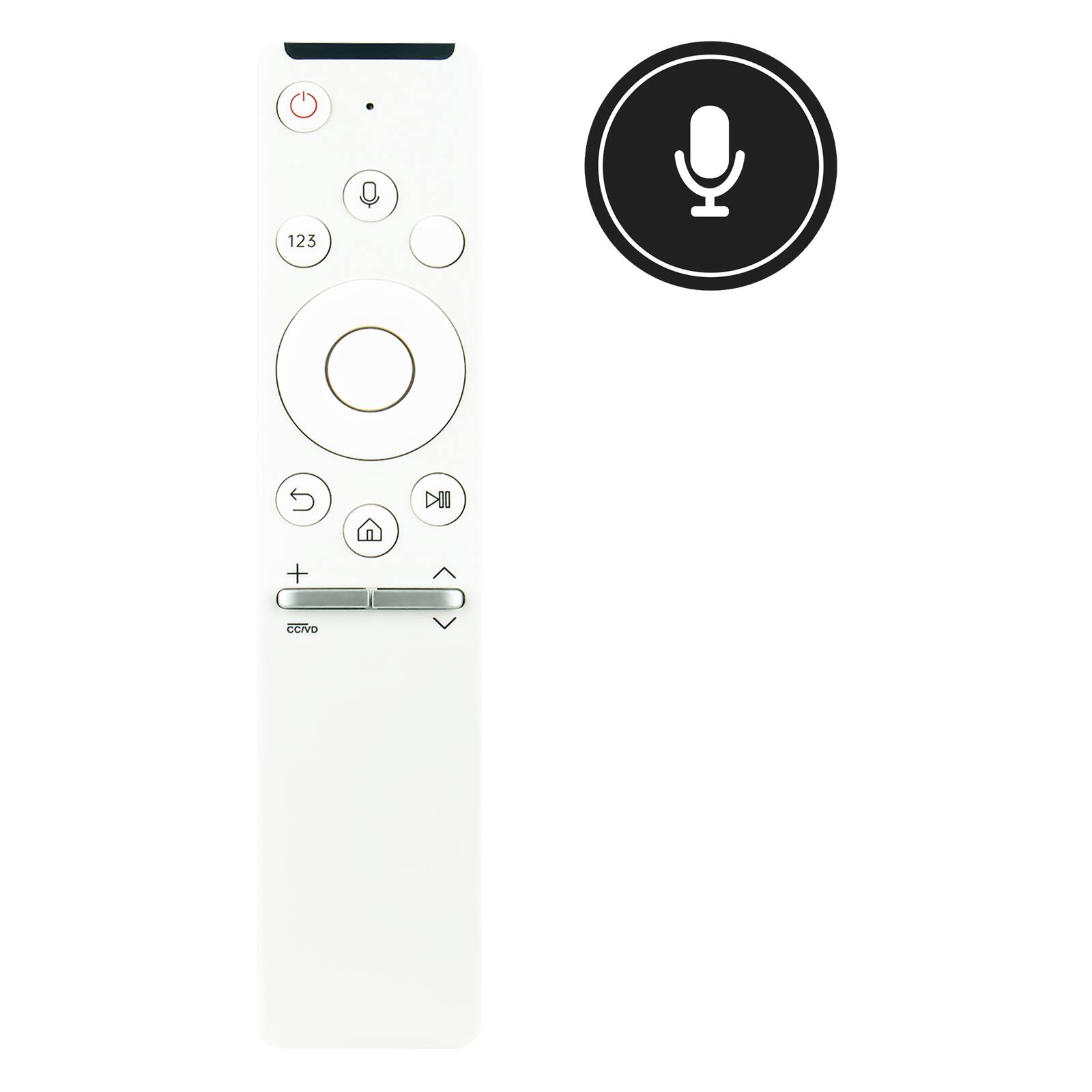 VINABTY - New BP59-00147A RMCSPN1AP1 Voice Replaced Remote Control Fits for Samsung Projector LSP7T LSP9T SP-LSP7T SP-LSP9T - White
