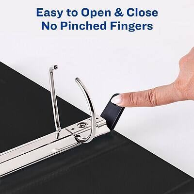 Easy to Open & Close  
No Pinched Fingers