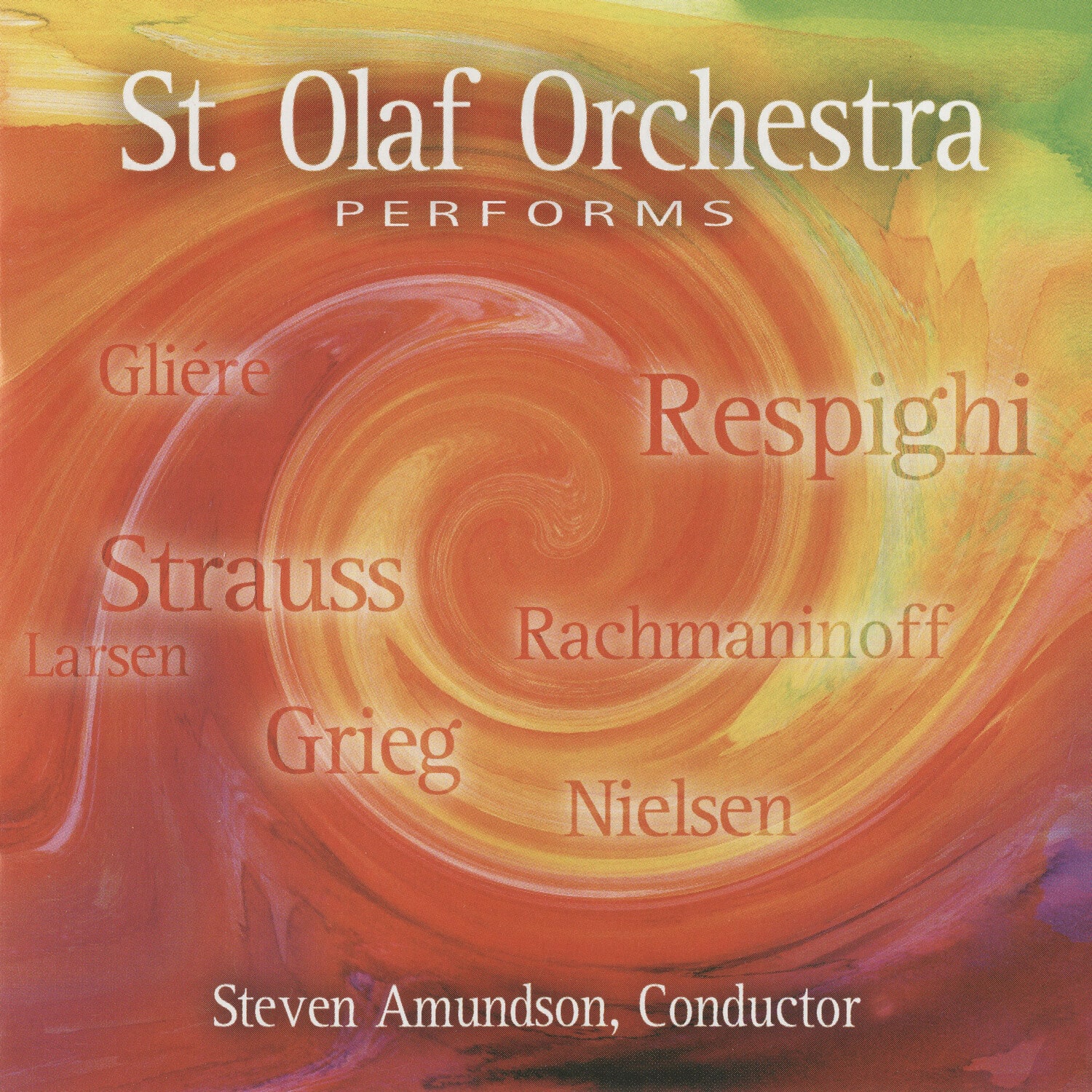 St Olaf Orchestra / Amundson - St. Olaf Orchestra Performs  - COMPACT DISCS