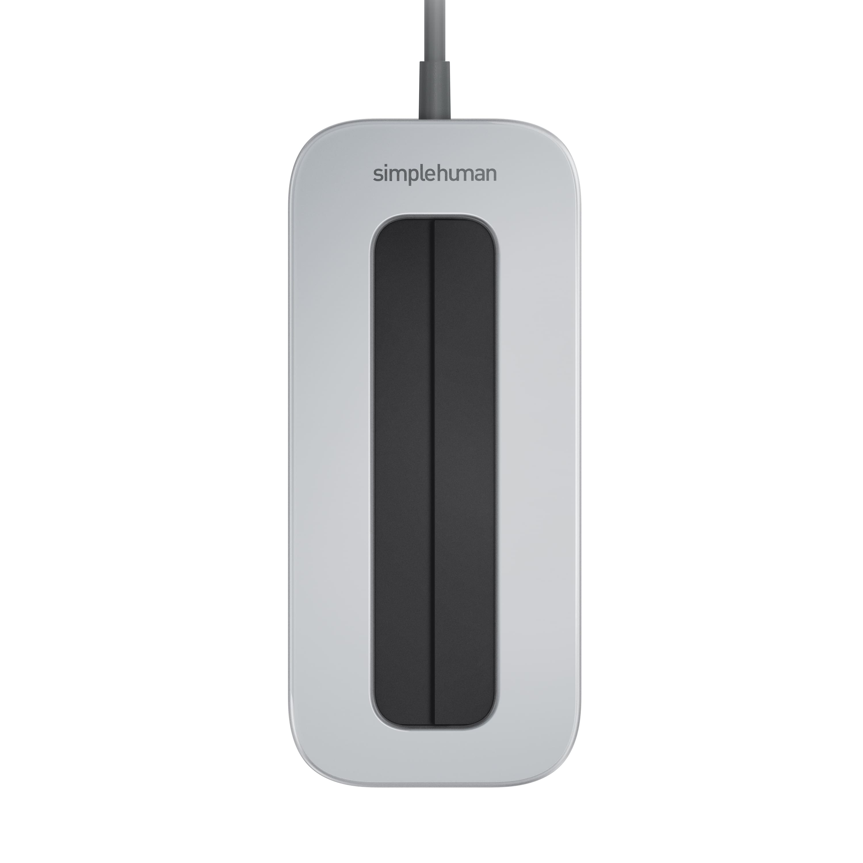 【simplehuman】クリーンステーション ホワイトステンレス　中古 simplehuman cleanstation, stainless steel Matte Silver - Best Buy