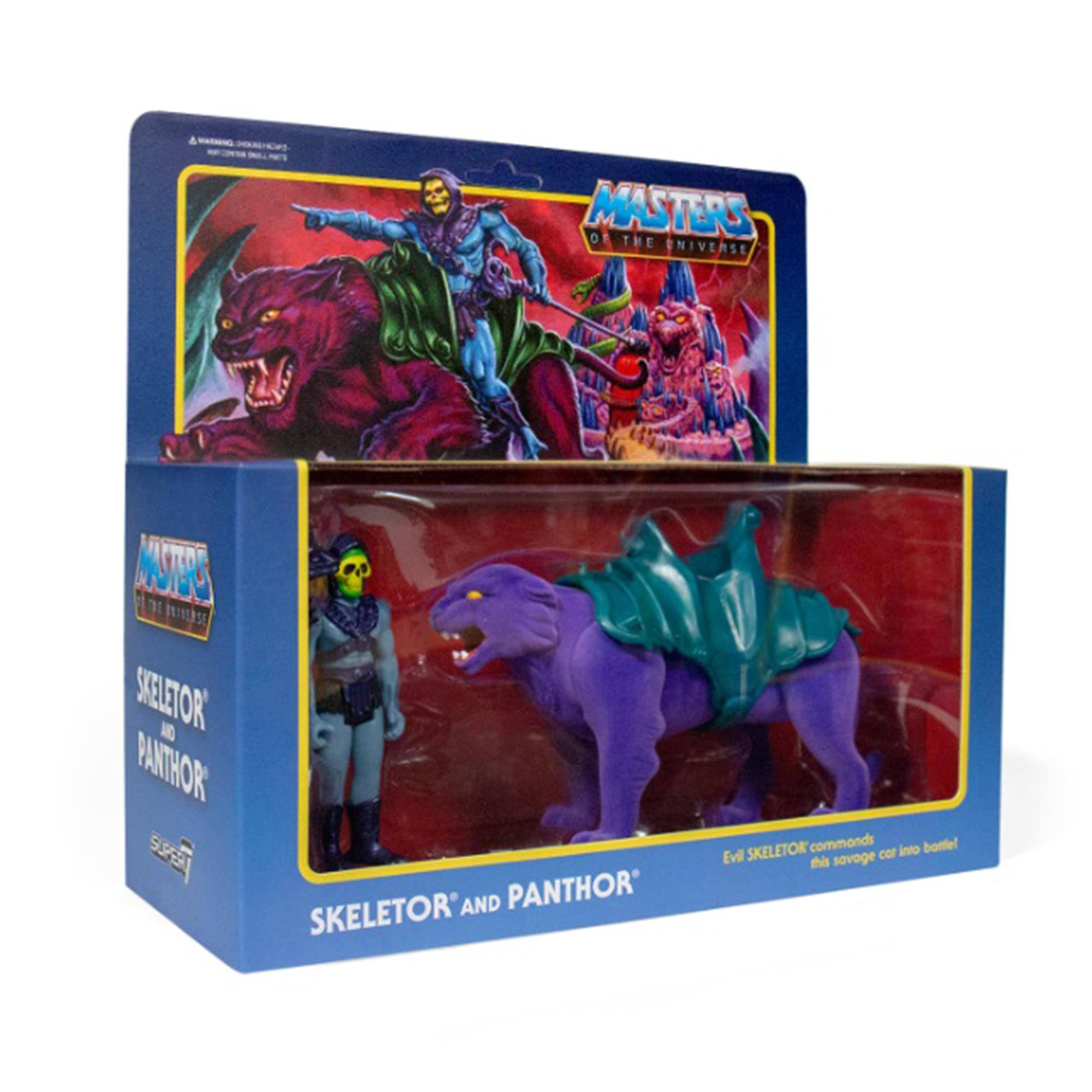Masters of the Universe: Skeletor and Panthor

Evil Skeletor commands this savage cat into battle!