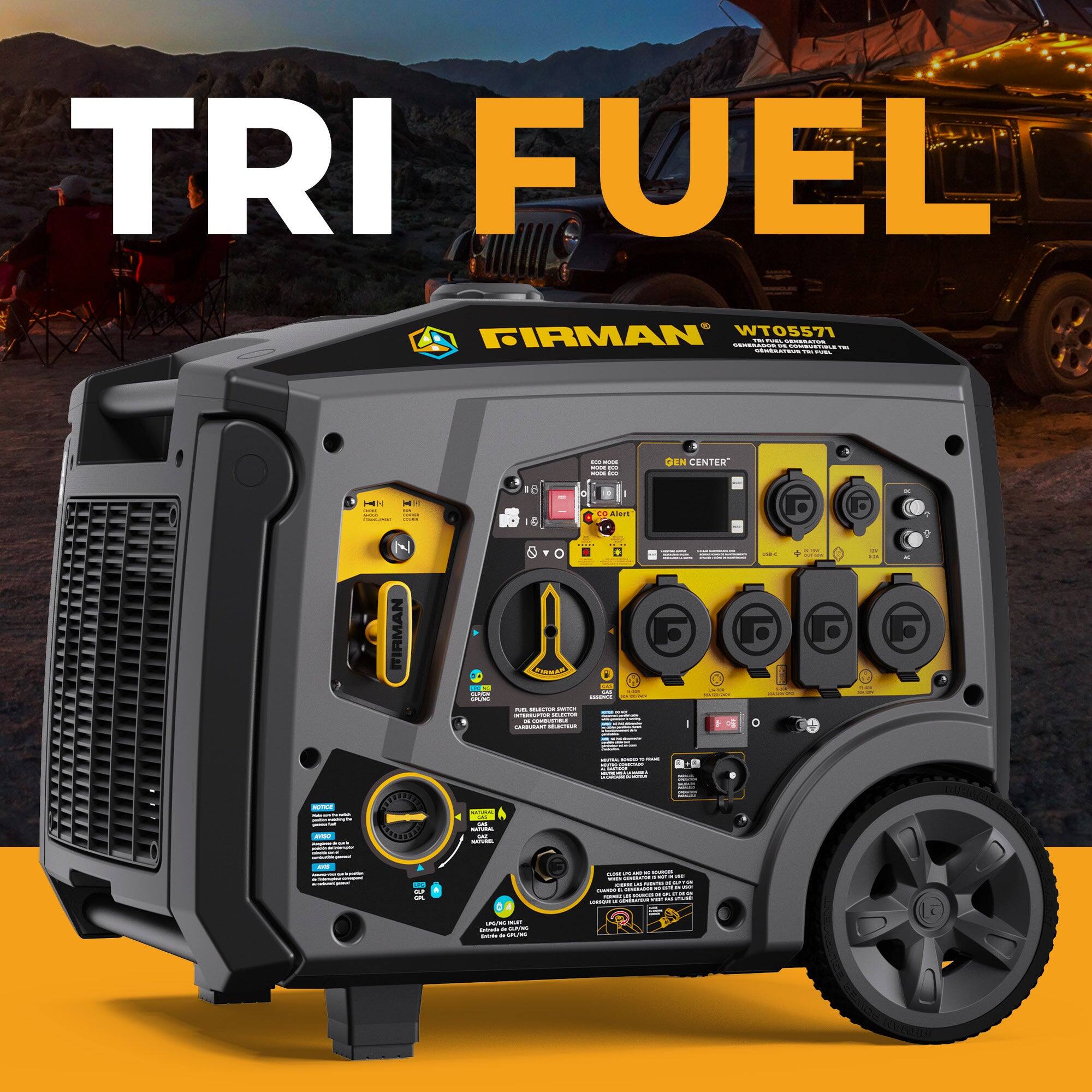 TRI FUEL  
FIRMAN  
WT05571  

- Noo  
- JEN CENTER  
- ITIRMAN  
- AdO  
- CONES  
- 2  
- IETERELT  
- SUAINE  
- 3