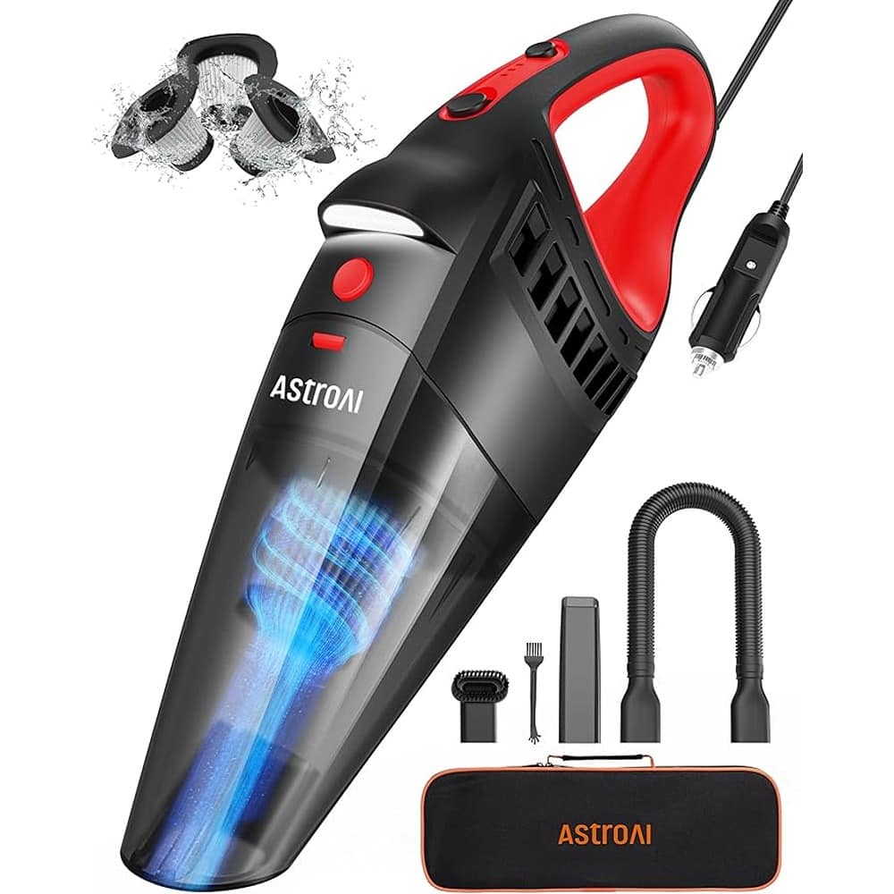 ACJPR - AstroAI Car Vacuum Cleaner, Portable Handheld Vacuum and Car Accessories,
