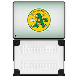 Keyscaper - Oakland Athletics Linen MacBook Case - Pro 14 in - Multicolor