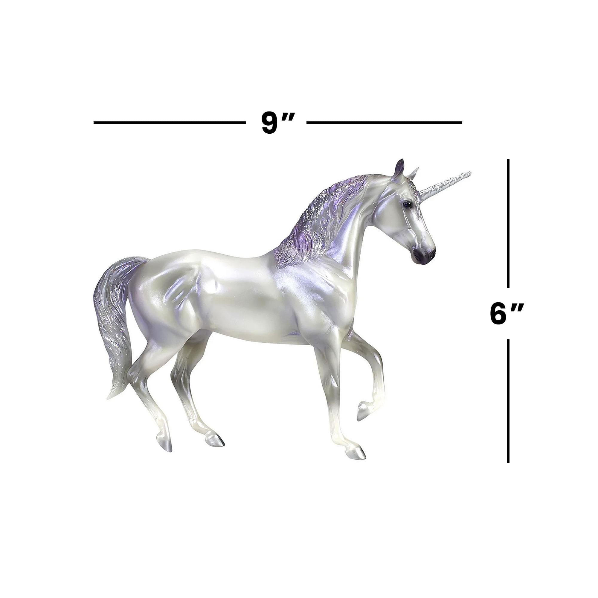 Alt View 3. Breyer Animal Creations - Breyer Classics 1/12 Model Horse - Sarafina Magical Unicorn - Purple.