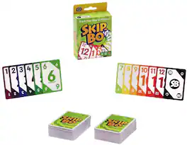 Mattel - Skip-Bo Card Game - GAMES (MISC) - Multicolor