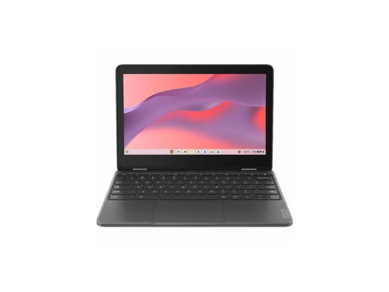 Lenovo - 300e Yoga Chromebook Gen 4 11.6" Touch, 8GB, 64GB SSD, MediaTek - Gray
