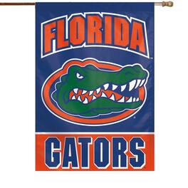 WinCraft - Florida Gators 28" x 40" Full Name House Flag - Multicolor