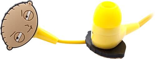 Front Standard. Audiology - Family Guy Stewie Earbud Headphones.