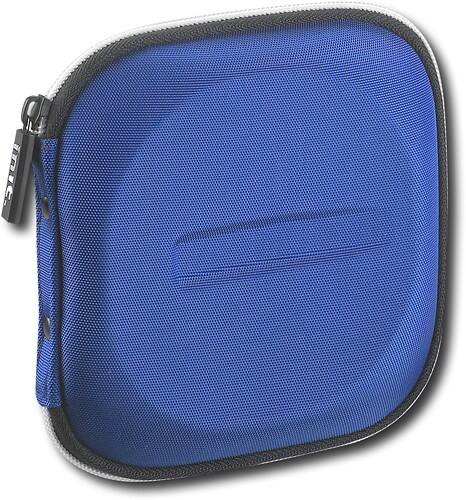 Angle Standard. Init® - 24-Disc CD/DVD Wallet - Blue.