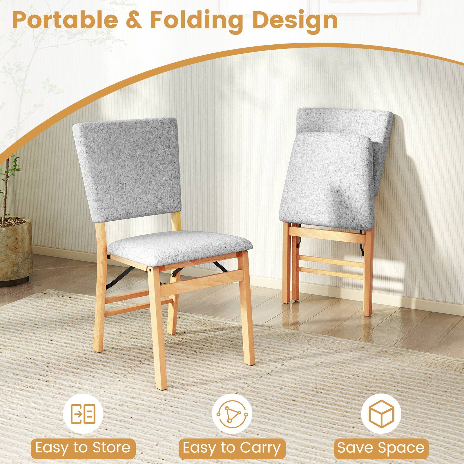 Portable & Folding Design

- Easy to Store
- Easy to Carry
- Save Space