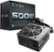 Front Zoom. EVGA - W1 Series 600W ATX 12V/EPS 12V 80 Plus Power Supply - Black.