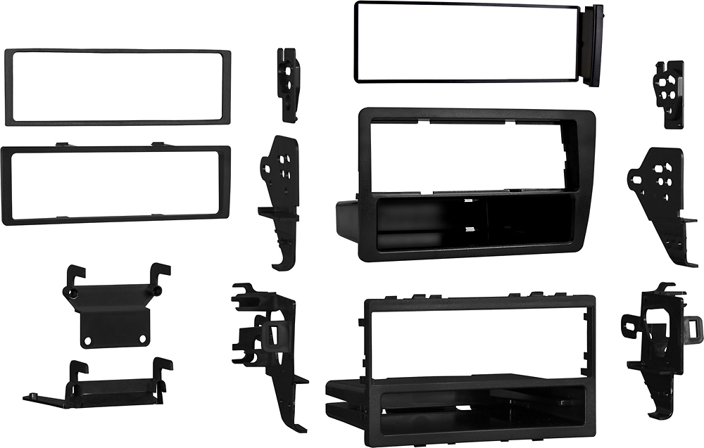 Metra - Stereo Installation Kit for Select Honda Civic Vehicles - Black