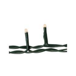 Angle. BreeBe - Teeny Lights Green Cord 50ct - White, Green.