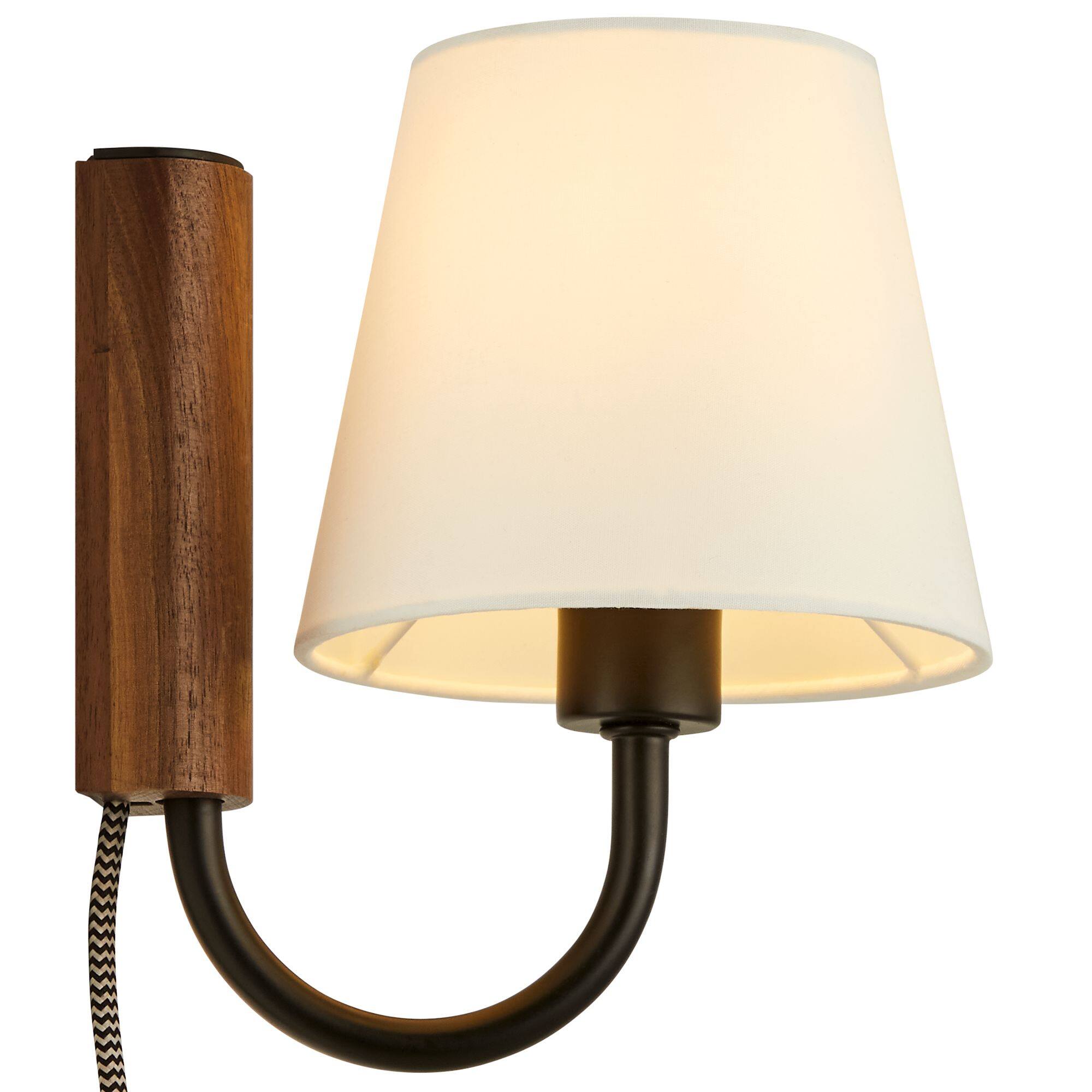 Alt View 5. Modway - Sunlit Swivel Wall Sconce by Modway - Walnut Black.