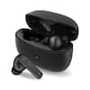 Front. TREBLAB - X8 True Wireless Earbuds - Active Noise Cancelling, Bluetooth 5.4, IPX5 Waterproof, 40H Playtime, Dual ENC Mics - Black.