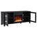 Alt View Zoom 15. Camden&Wells - Quincy Crystal Fireplace TV Stand for Most TVs up to 65" - Black Grain.