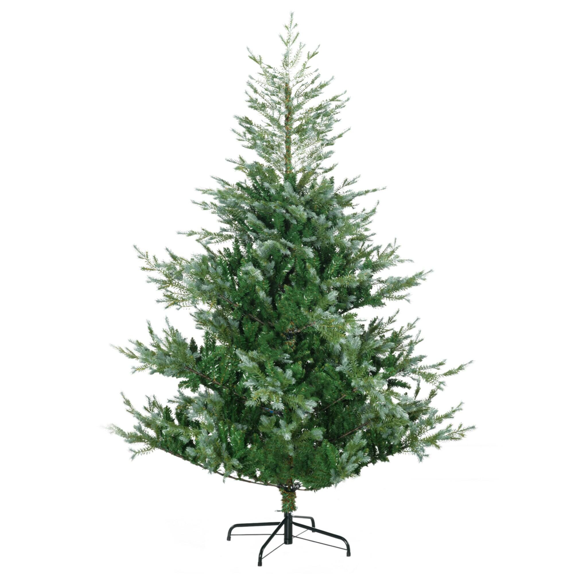 Alt View 4. Hivvago - 6ft Artificial Christmas Tree Holiday DÃ©cor with 795 Branches - Green.