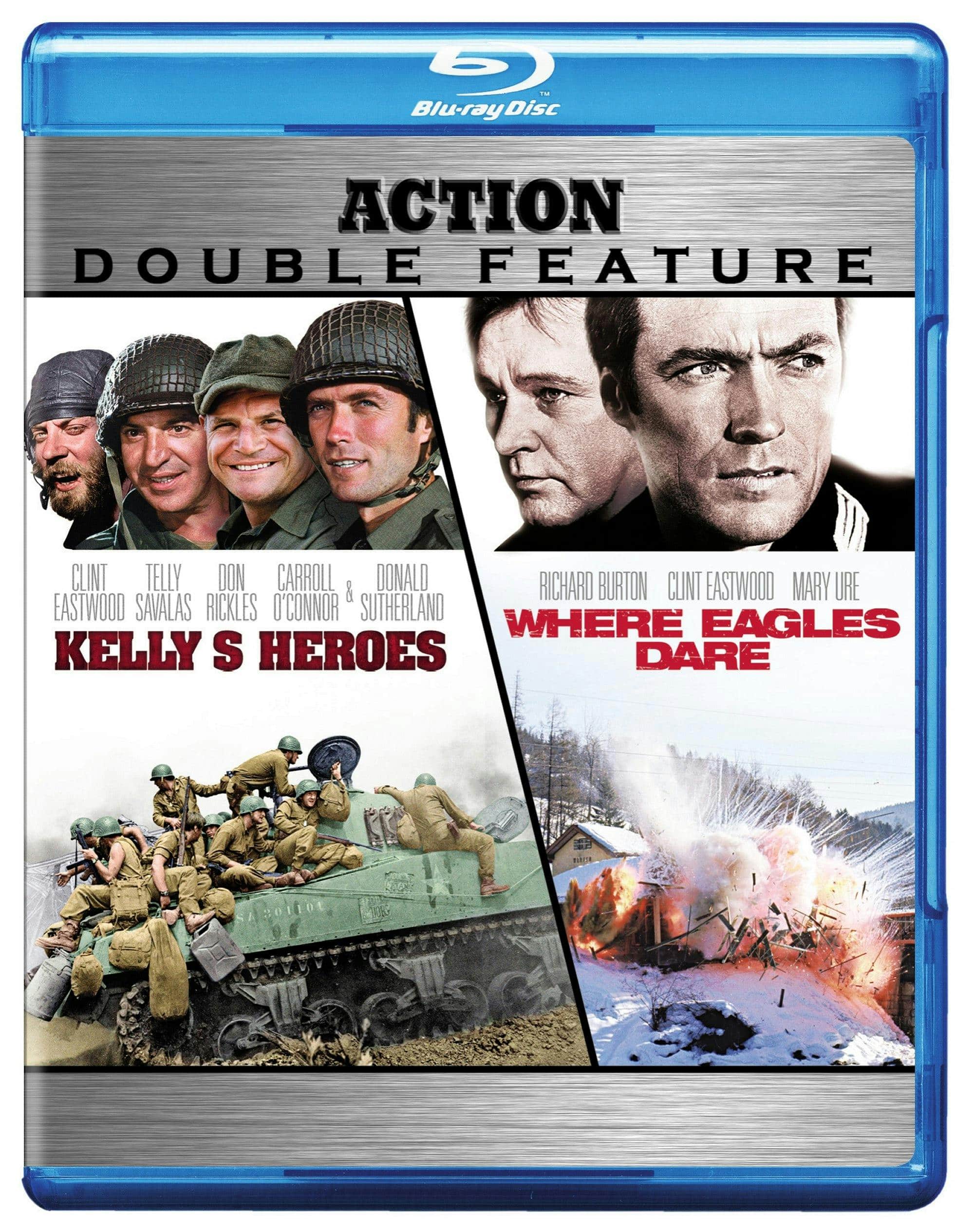 Front. Kelly's Heroes / Where Eagles Dare (Blu-ray Double Feature) [Blu-ray].