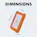 DIMENSIONS 86 mm x 135,1 mm x 26 mm