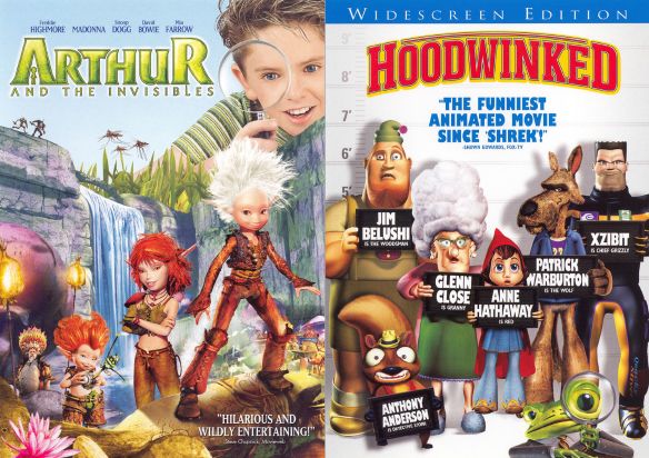 Arthur and the Invisibles/Hoodwinked [2 Discs] [DVD]