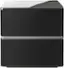 Left. MartinLogan - Dynamo 10, 10” Sealed, Powered Subwoofer, with Magnitude MT-1kW Amplifier, Sub Control App, and Wireless Built-In - Gloss Black.