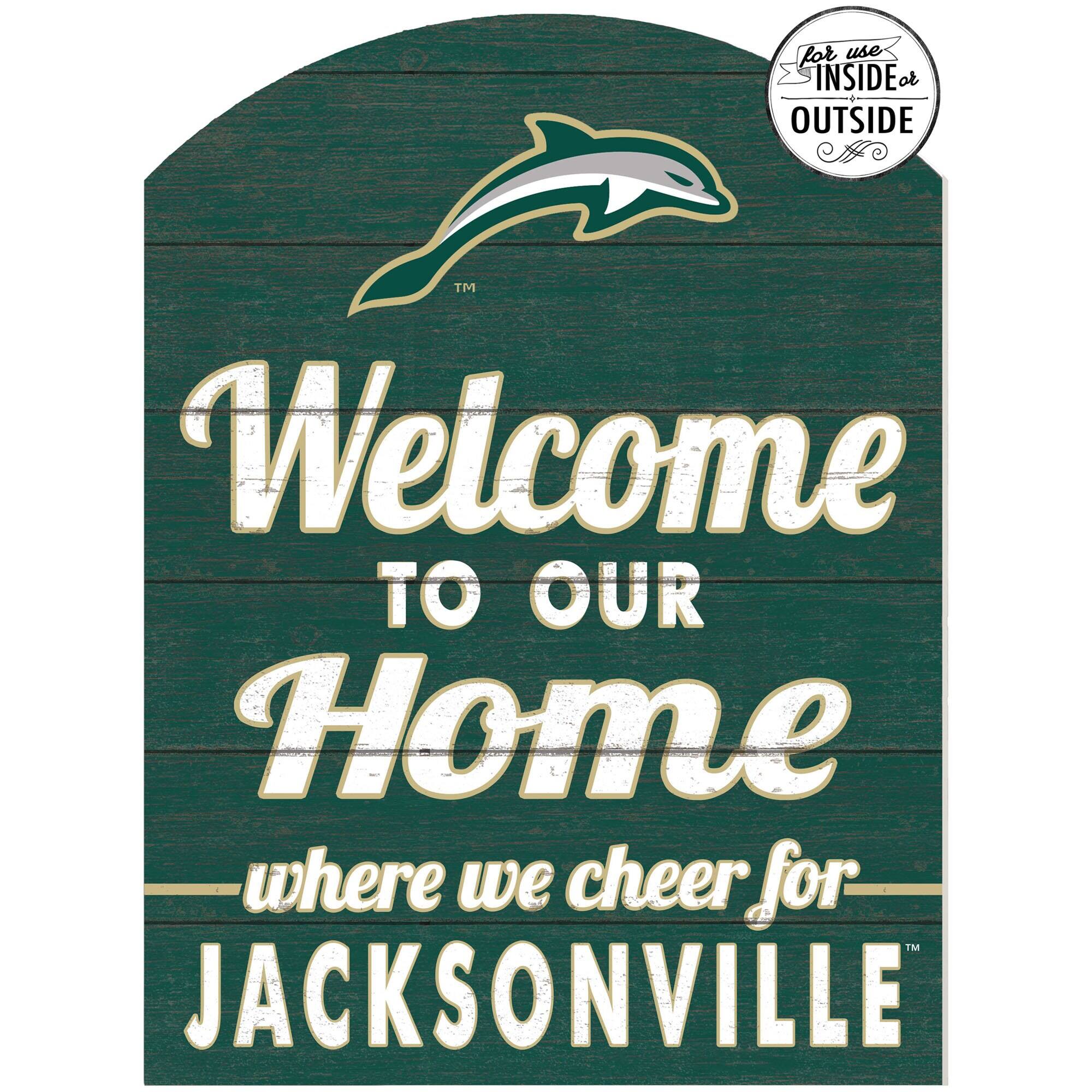 JU Dolphins 16'' x 22'' Indoor/Outdoor Marquee Sign