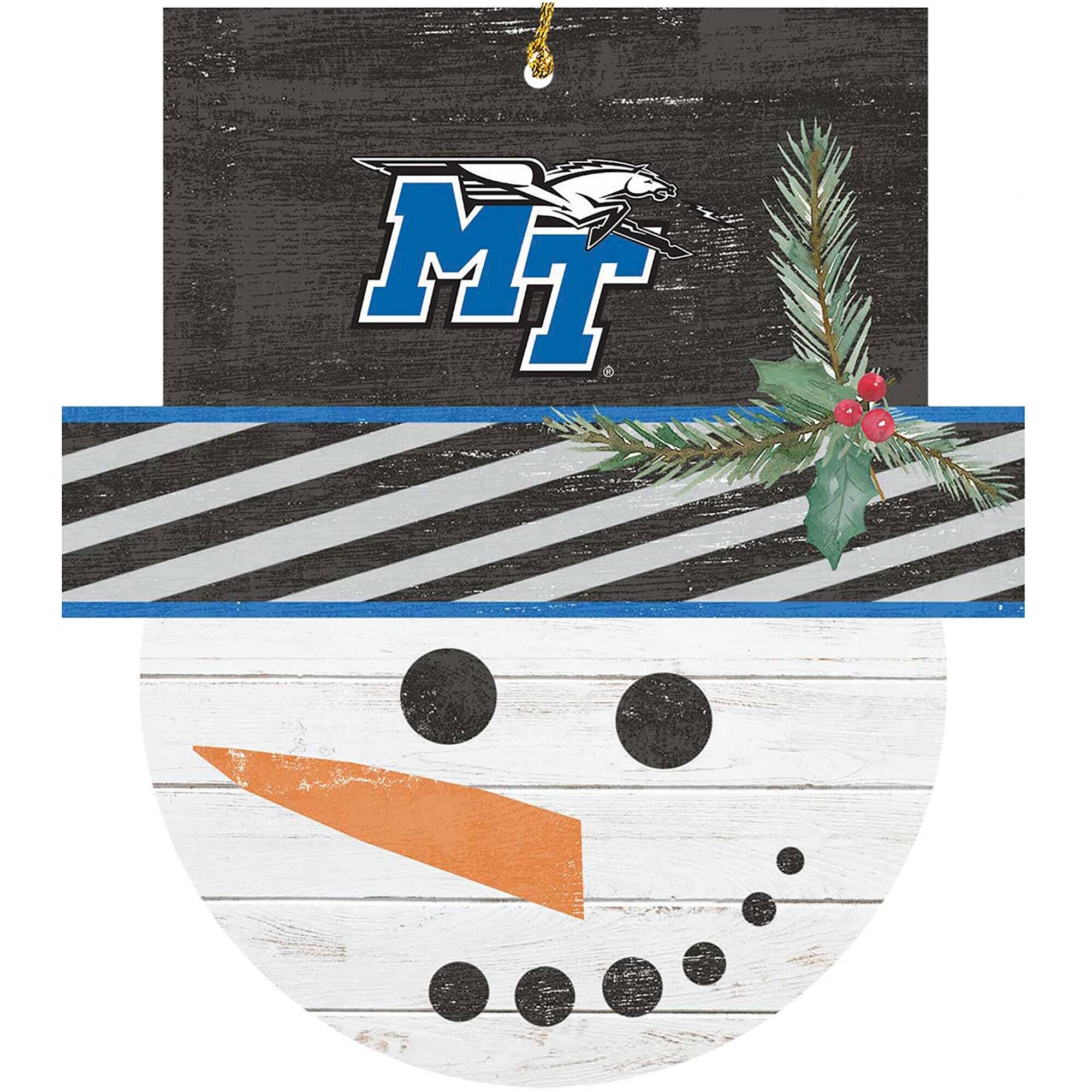 Alt View 3. Jardine - MTSU Blue Raiders Ornament Bundle - White.