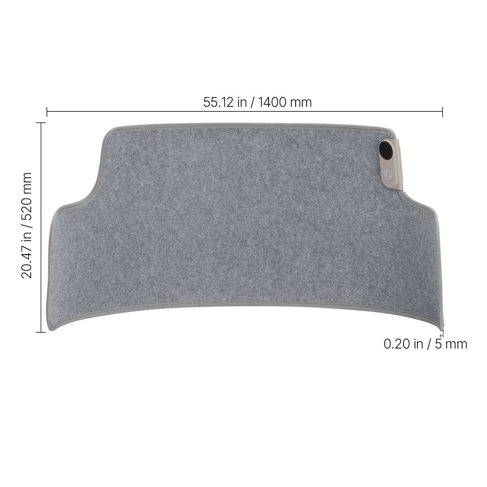 55.12 in / 1400 mm  
20.47 in / 520 mm  
0.20 in / 5 mm