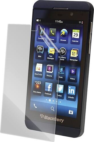 Front Standard. ZAGG - InvisibleSHIELD Smudge Screen for BlackBerry Z10 Mobile Phones.