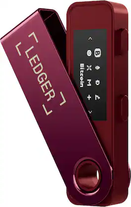 Ledger - Nano S Plus Crypto Hardware Wallet - Ferro Fuchsia