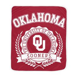 Pegasus - Oklahoma Sooners 50" x 60" University Crest Ultra Soft Blanket - Multicolor