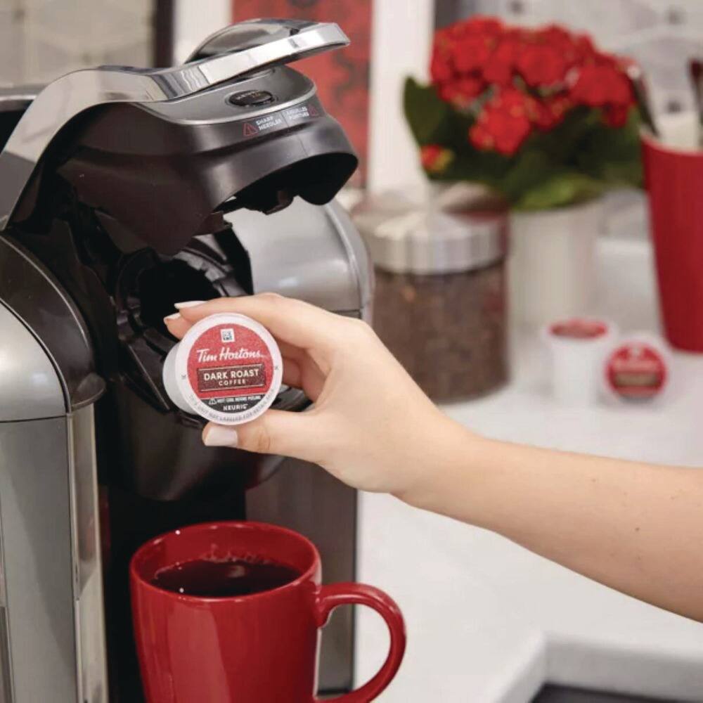 SHARP A Tim Hortons. DARK ROAST COFFEE NEURIC