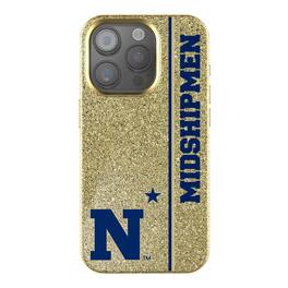 Keyscaper - NCAA - Navy Midshipmen iPhone Bling Case - 15 Pro - Gold