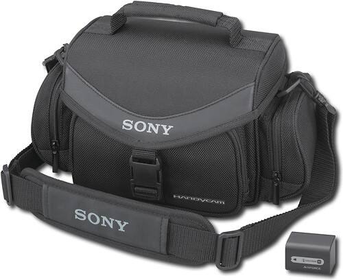 Sony accfh70 npfh70 battery lscva30 case kit (027242706521)
