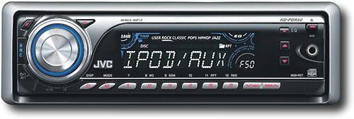 Front Standard. JVC - 50W x 4 MOSFET Apple® iPod™-Ready CD Deck.