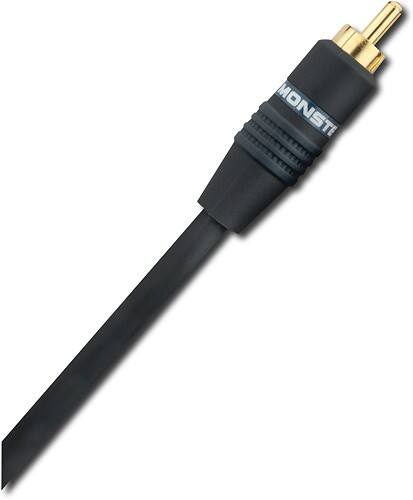 Angle Standard. Monster Cable - 6.6' Coaxial Digital Audio Cable.