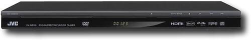 Front Standard. JVC - DVD Player with HD Upconversion.