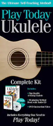 Front. Hal Leonard - Play Ukulele Today! Ukulele Kit - Multi.