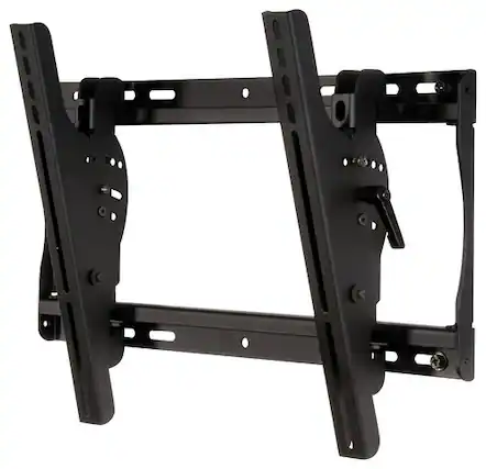 Front. Peerless-AV - SmartMount Tilt Display TV Wall Mount For Most 32" - 50" Flat Panel Displays,TVs - Semi-gloss Black, Black.