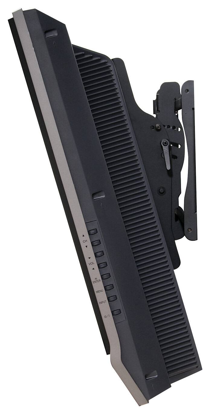 Alt View 11. Peerless-AV - SmartMount Tilt Display TV Wall Mount For Most 32" - 50" Flat Panel Displays,TVs - Semi-gloss Black, Black.