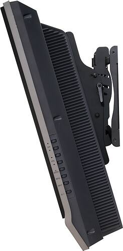 Alt View 1. Peerless-AV - SmartMount Tilt Display TV Wall Mount For Most 32" - 50" Flat Panel Displays,TVs - Semi-gloss Black, Black.