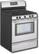 Angle Standard. Frigidaire - 30" Self-Cleaning Freestanding Gas Convection Range - Stainless-Steel.